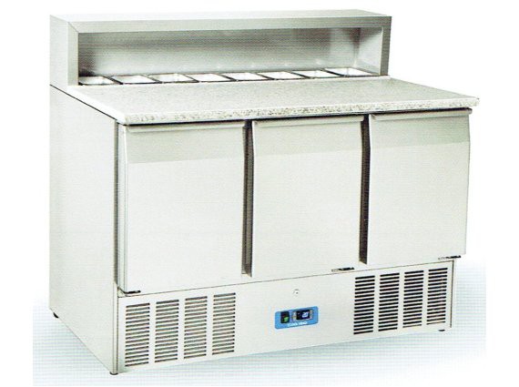 Mini banco pizza CRP 93A cm.136.5x70. 0/+8°c. R290